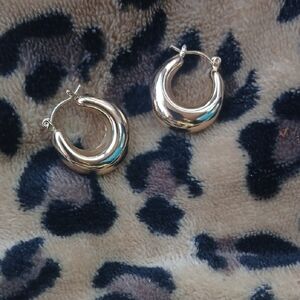 Classic Gold Hoop Earrings - Women Jewelry Earrings